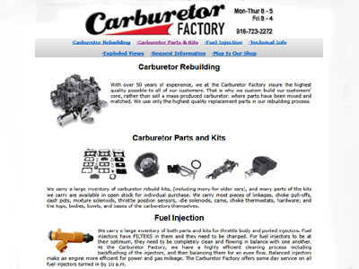 Carburetor Factory